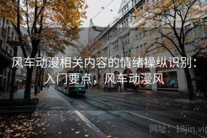 风车动漫相关内容的情绪操纵识别：入门要点，风车动漫风