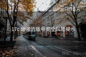 17c 动漫的账号安全风险提示
