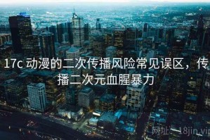 17c 动漫的二次传播风险常见误区，传播二次元血腥暴力