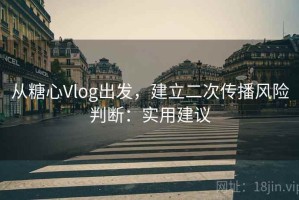从糖心Vlog出发，建立二次传播风险判断：实用建议