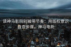 读神马影院别被带节奏：用版权意识自查步骤，神马电新