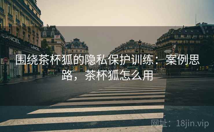围绕茶杯狐的隐私保护训练：案例思路，茶杯狐怎么用
