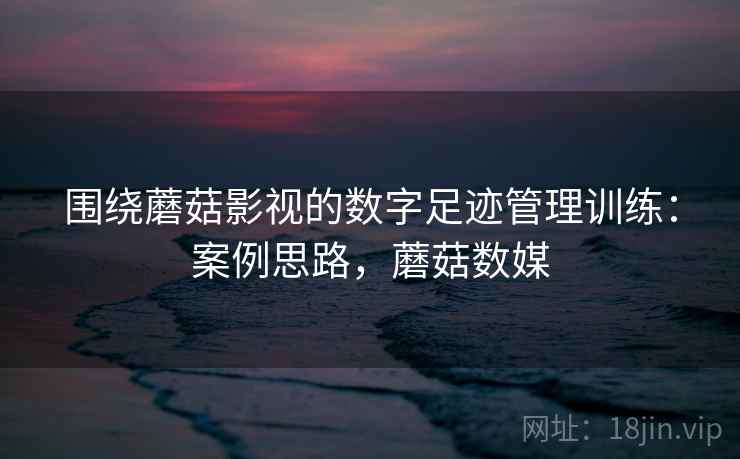 围绕蘑菇影视的数字足迹管理训练:案例思路,蘑菇数媒 围绕蘑菇影视的数字足迹管理训练:案例思路,蘑菇数媒